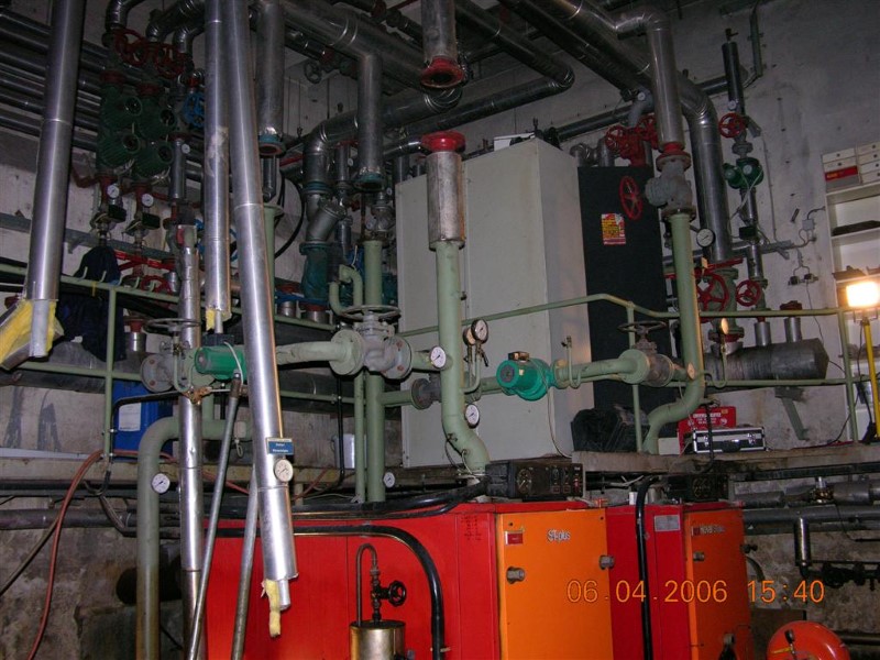 Heizhaus Umau - Leichtölbrenner